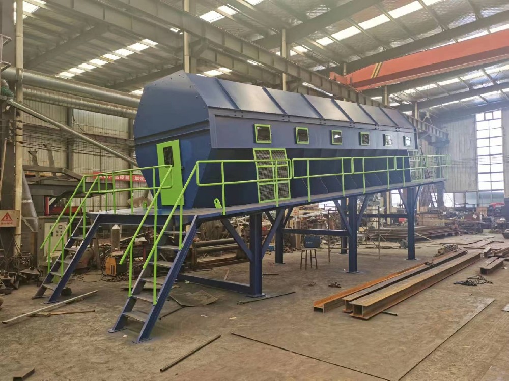 全封閉無軸滾筒篩分機